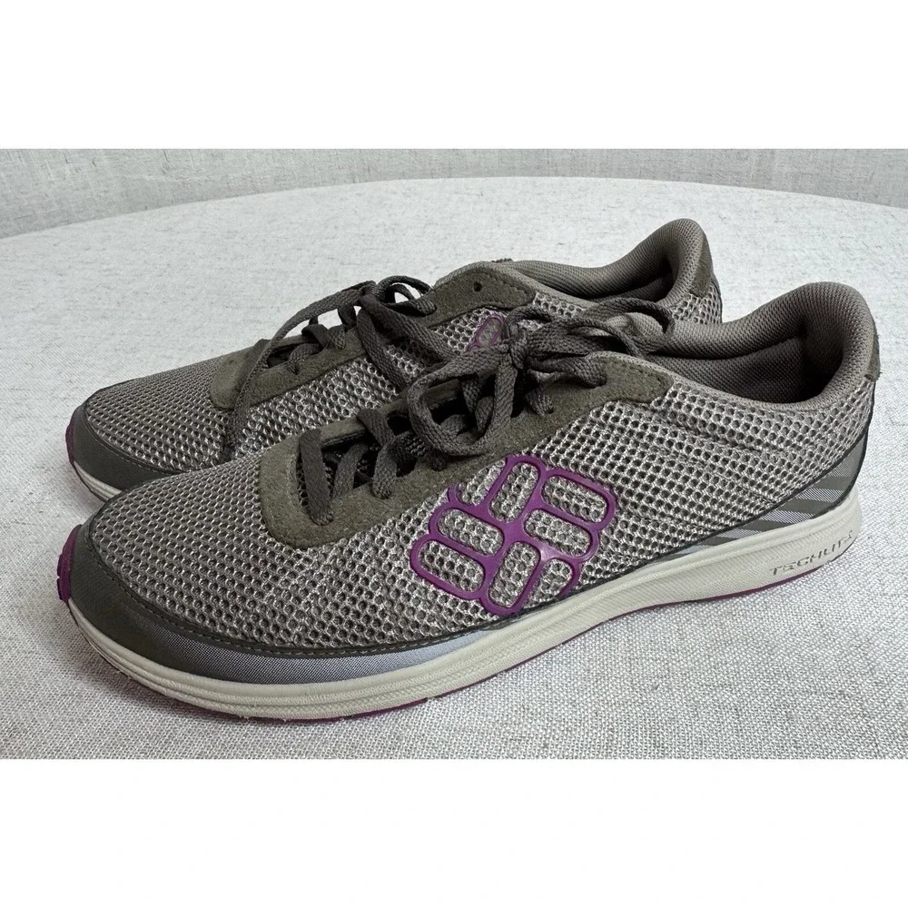 NEW Women's Columbia Techlite Purple Taupe Tennis‎ Athletic Running Shoes 9.5